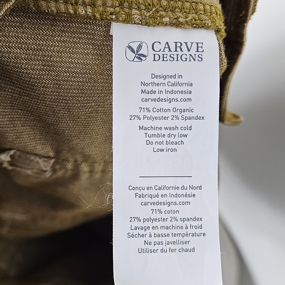 Carve Designs 10" Oahu Short in Brown Size 8 - Picture 3 of 5